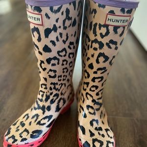 Kids hunter rain boots